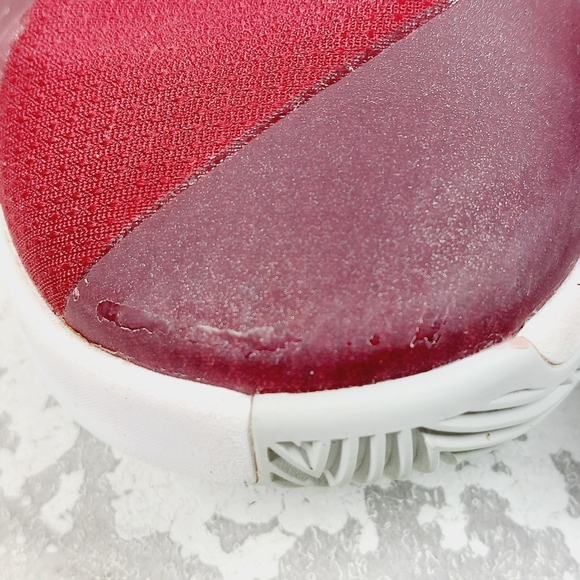 Nike Hyperdunk Red White Logo Lace Up High Top Athletic Basketball Sneakers D170 - Picture 12 of 13